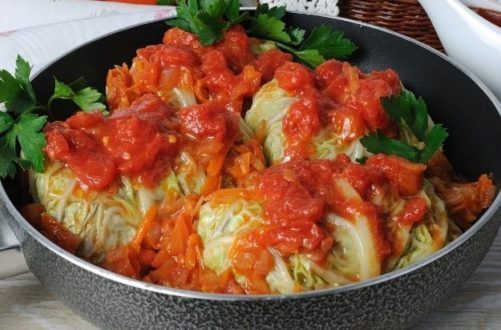 Beef Stuffed Cabbage Leaves