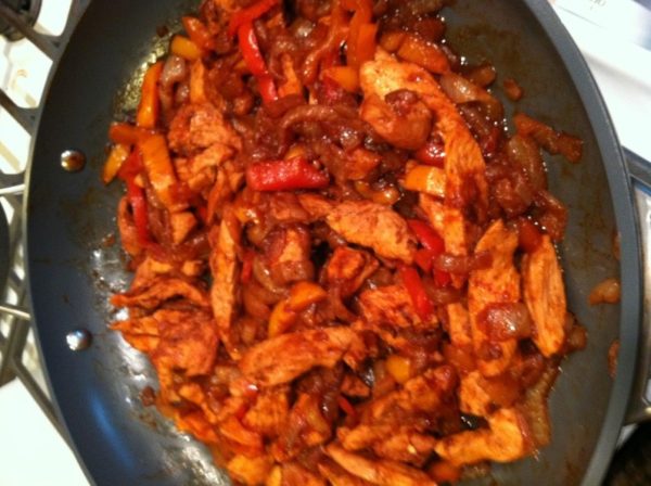 chicken, lunch, dinner, healthy, chicken fajitas, healthy Mexican, keto friendly, paleo friendly