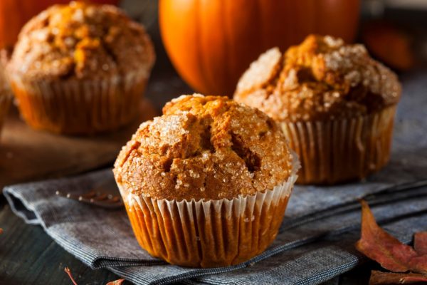 pumpkin muffins, treat, breakfast, lunch, dinner