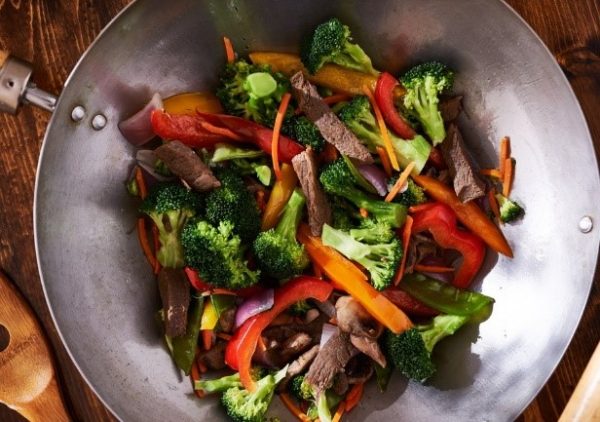 Broccoli-Beef Lunch or Dinner, easy to prepare, healthy to eat